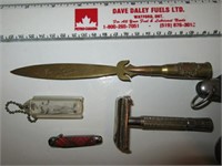 COLLECTABLES, TRENCH ART LETTER OPENER,