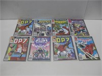 Eight Assorted Comic Books