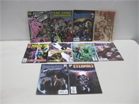 Ten Assorted Comic Books