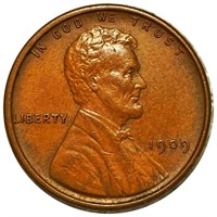 1909 Lincoln Wheat Penny UNCIRCULATED