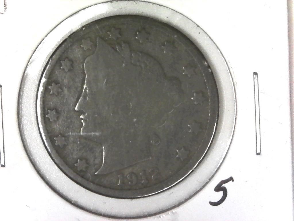 1912-D Liberty V Nickel