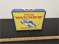 1944 Lesley Offical Matchbox Case- Full of Cars-