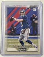 2016 Playoff Football Card #120 Eli Manning!