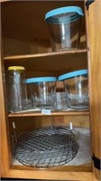 Cooling racks/ jars with lids