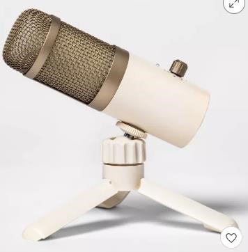 Desktop Microphone - heyday™ Stone White