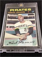 1971 Topps, Roberto Clemente card number