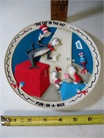 Dr Seuss Cat In The Hat Fun In A Box 7" Plate