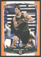 Shiny Parallel RC Arthur Lynch Miami Dolphins