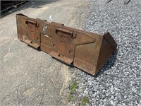 Used 78" Quick Attach Bucket