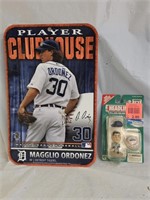 Detroit Tigers Players Clubhouse Sign, Action