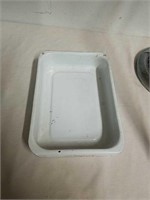 Enamel rectangle pan 13 x 9 x 3