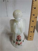 Fenton glass angel signed hand-painted by C.