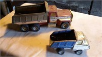Large and Small Dump Truck