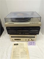 Vintage Turn Table & Pioneer Tape Deck Ect.