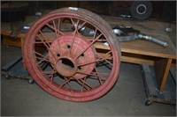 Antique Iron Wheel
