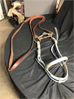 Horse Halter with Leather Reins (Came from Horse