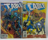 Marvel Comics Cable Issue 4 and 87