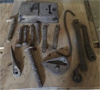 Metal Railroad Spikes, Mailbox, and More