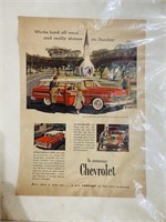 Vintage Chevrolet Advertisement