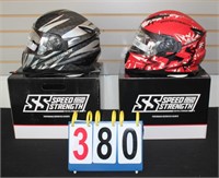 TWO(2) SPEED & STRENGTH ADULT HELMETS