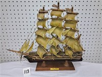 model sailboat (cutty sark)