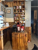 Very Nice coffee & mug shelf