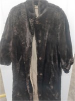 Women's furry coat