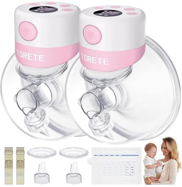 Tested - TSRETE Double Wearable Breast Pump,