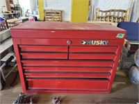 Husky 8 Drawer 26" Tool Box W/ Top Storage