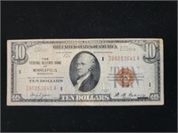 1929 $10 Federal Reserve FR-1860i