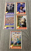 (5) 1991 Pacific Trading Cards - Nolan Ryan