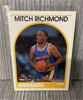 1989 NBA Hoops Mitch Richmond Rookie Card