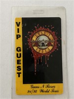 Guns N' Roses Backstage Pass