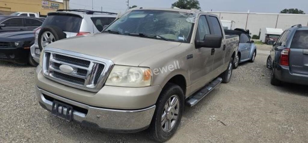 2007 Ford F150 1ftpw12v87kc67543 Key