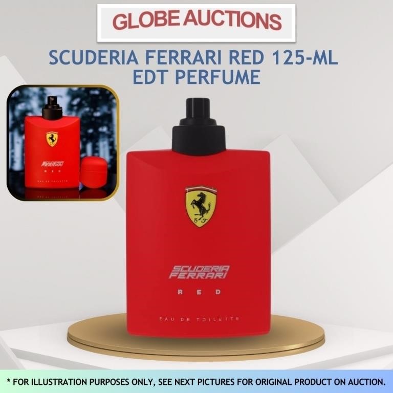 SCUDERIA FERRARI RED 125-ML EDT PERFUME / TESTER