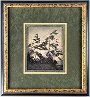 Framed Reproduction Print By Tom Thomson