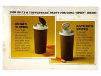 Shake Mates Sales Tupperware Trade Postcard