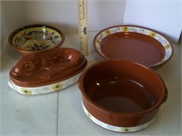 pottery dishware set