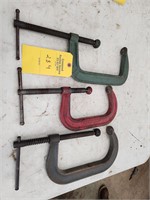 ASSORTMENT OF C CLAMPS