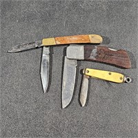 3 pocket knifes