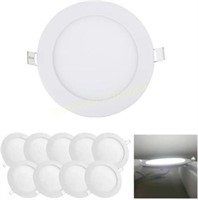 6 Inch 12W Ultra-Thin Round LED Light Pack