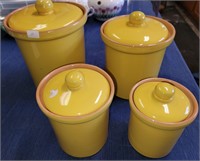 Yellow Canisters NEW