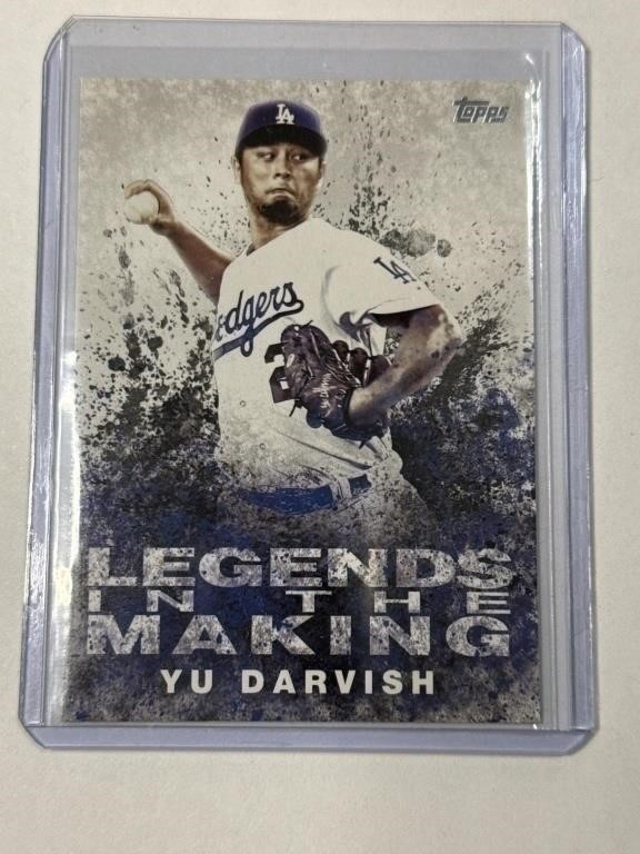 2018 Topps #LTM-YD Yu Darvish Legends in the...