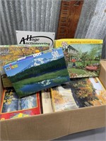 BOX OF PUZZLES