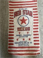 Red Star Seeds canvas bag