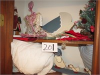 Hall Closet Contents - Some Décor, Wall Hangings,