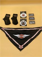 Harley-Davidson Decals Matches Socks & Bandana