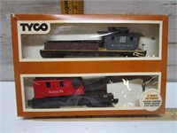 TYCO H & O TRAIN CRANE & BOOM TENDER