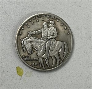 1925 STONE MOUNTAIN SILVER HALF DOLLAR COIN