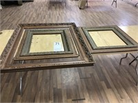 Three Antique Picture Frames